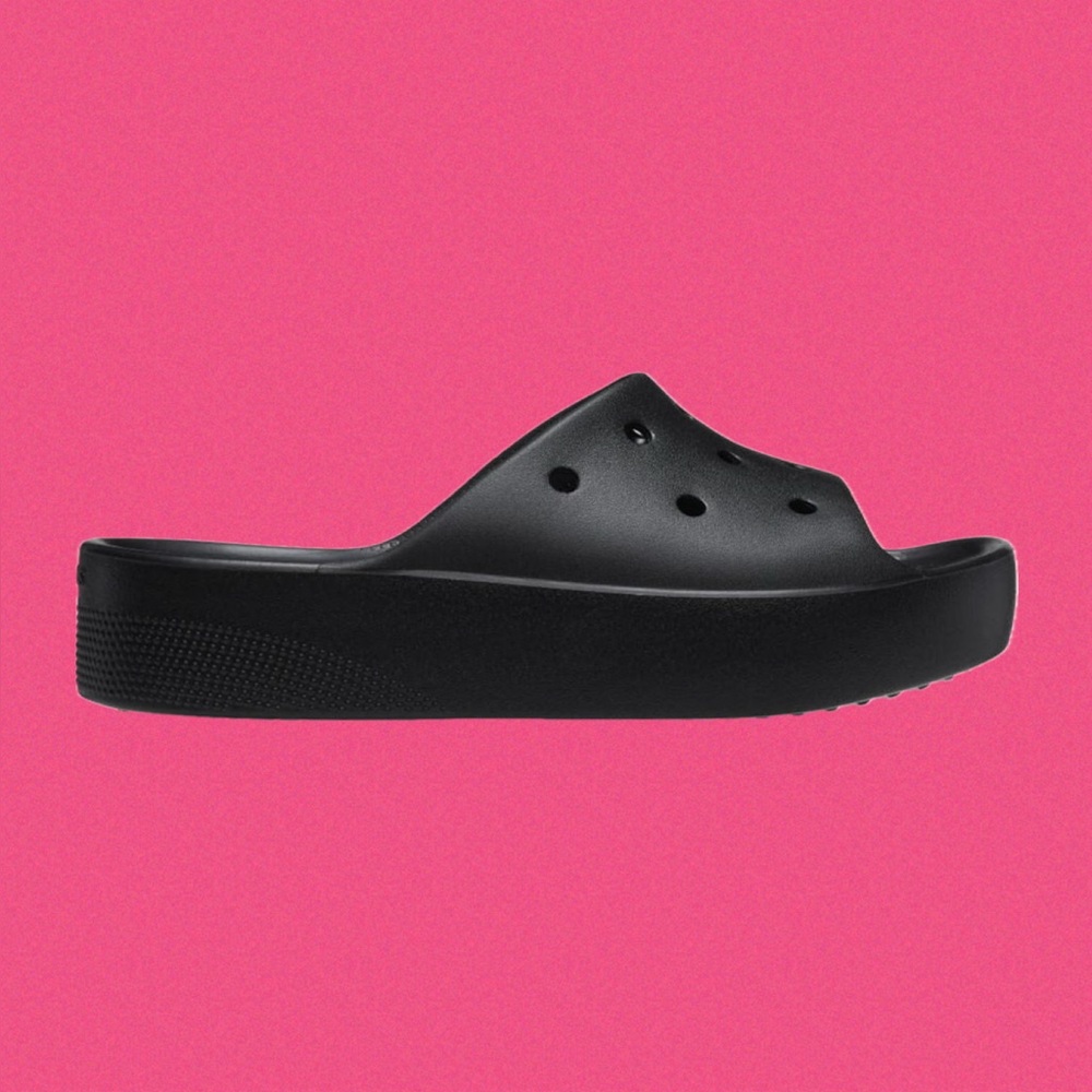 Size 8 ▪️ Crocs Platform Slides  NEW